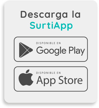 Descarga la SurtiApp en Google Play o App Store