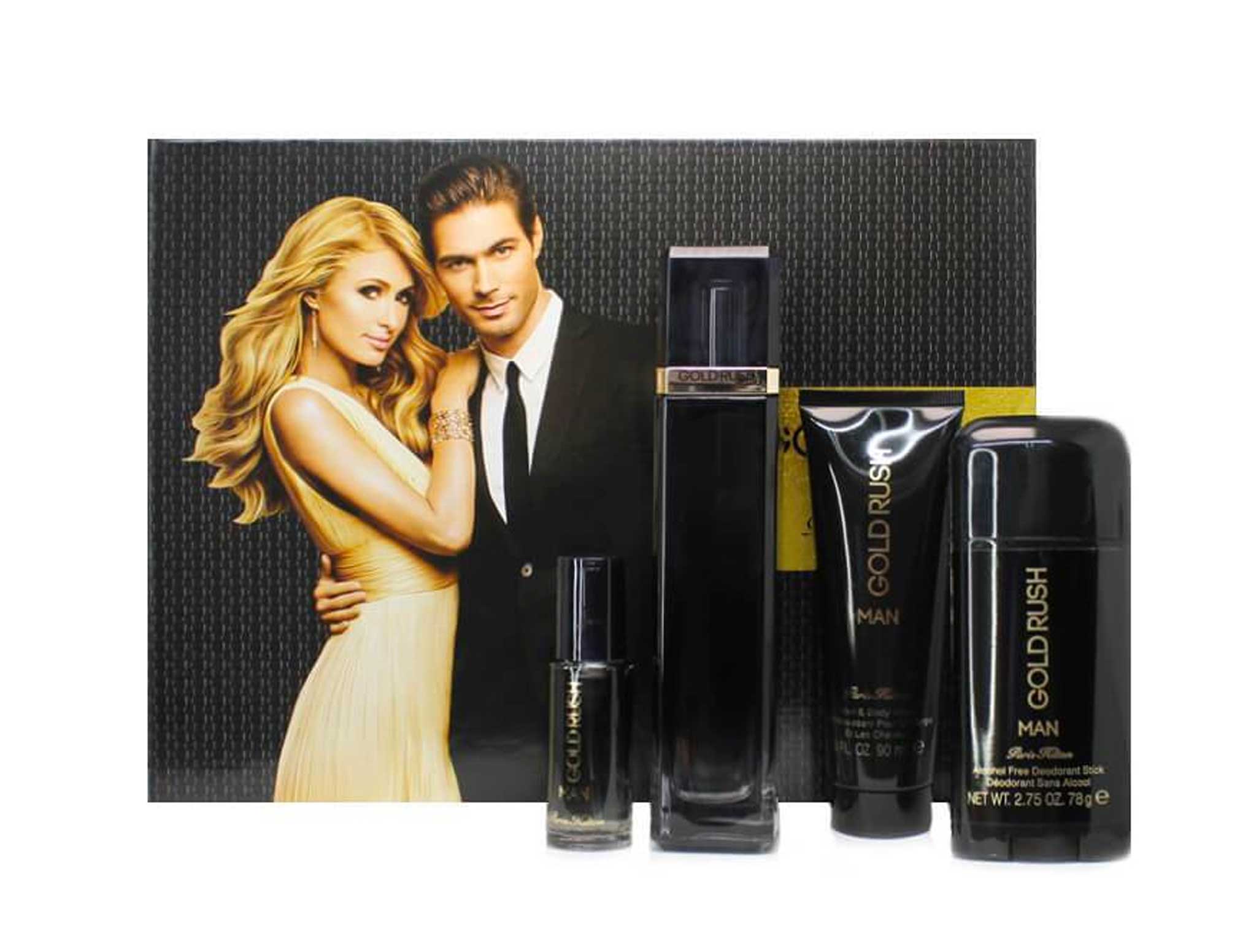 Gift Set Paris Hilton For Men Precio Set Paris Hilton Gold Rush